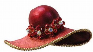 Hat Pendant with wide brim