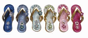Crystal Toe Sandal Pendant