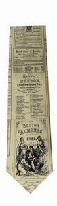 Boston Almanac Tie