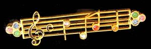 Vintage Music Pin
