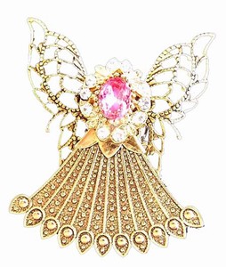 Victorian Shoe magnetic brooch