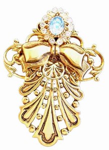 Victorian Shoe magnetic brooch