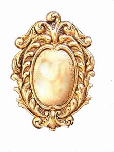 Victorian Shoe magnetic brooch