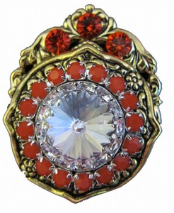 Victorian Shoe magnetic brooch
