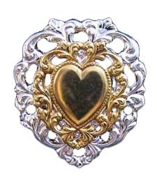 Victorian Shoe magnetic brooch