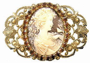 Victorian Shoe magnetic brooch