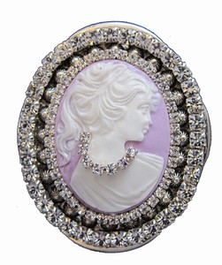 Fleur de Lis magnetic brooch