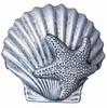 Starfish Shell Silver