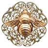 Bee on Filigree